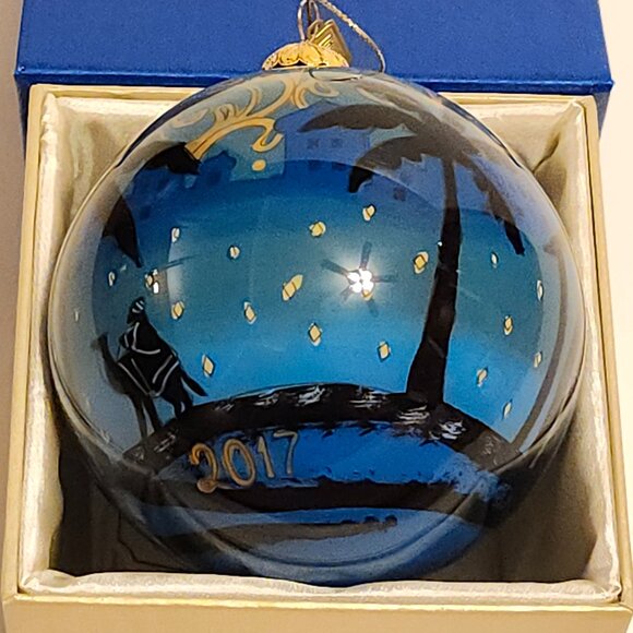 Pier 1 Imports Glass Bulb Ornament Nativity Scene 2017 - Picture 15 of 15